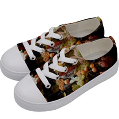 Abundance Of Fruit Severin Roesen Kids  Low Top Canvas Sneakers by Hannah976