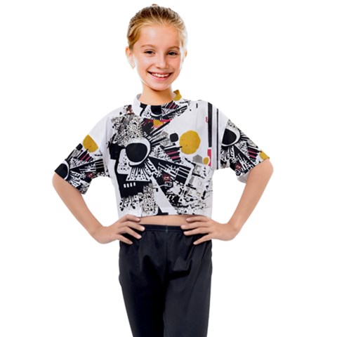 You Wanna Know The Real Me? Kids Mock Neck T-shirt by essentialimage