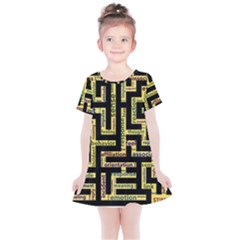 Mindset Stimulus Response Emotion Kids  Simple Cotton Dress by Paksenen
