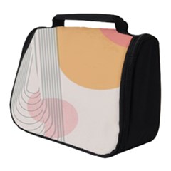 Lines Boho Poster Contemporary Full Print Travel Pouch (small) by Bedest