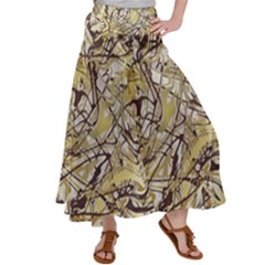 Marble Texture Pattern Seamless Women s Satin Palazzo Pants by Ndabl3x