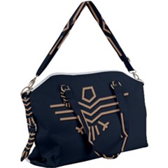 Eagle Bird Canvas Crossbody Bag by Cendanart