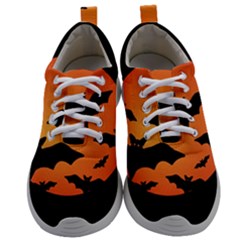 Halloween Bats Moon Full Moon Mens Athletic Shoes by Cendanart