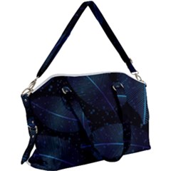 Leaves Nature Canvas Crossbody Bag by Cendanart