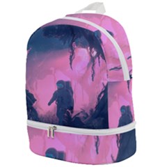 Beeple Astronaut Spacesuit 3d Digital Art Artwork Jungle Zip Bottom Backpack by Cendanart