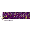 Background Doodles Math Roll Up Canvas Pencil Holder (L) View1