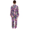 Adorable Easter Bunny Orchid Satin Long Sleeve Pyjamas Set View2