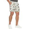 Seamless Pattern With Cute Sloths Men s Runner Shorts View2