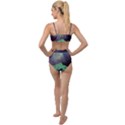 Psychedelic Universe Color Moon Planet Space Tied Up Two Piece Swimsuit View2