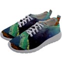 Psychedelic Universe Color Moon Planet Space Mens Athletic Shoes View2