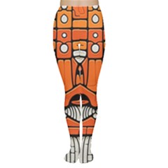 Face Skull Head Art Tights by Ndabl3x