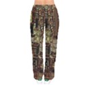 Photo New York City Skyscrapers Women Velvet Drawstring Pants View2