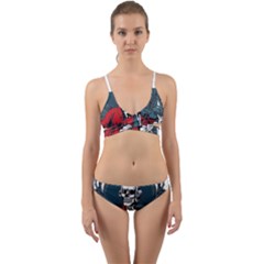 Ghost Wrap Around Bikini Set by saad11