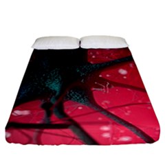 Coronavirus Corona Virus Fitted Sheet (california King Size) by Cemarart