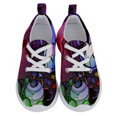 Graffiti Corazones Kingdom Saga Super Running Shoes by Cemarart
