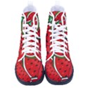 Summer Watermelon Fruit Women s High-Top Canvas Sneakers View1