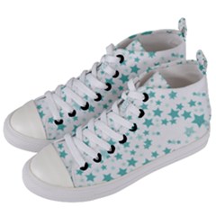 Cartoon-stars-pictures-basemap-ae0c014bb4b03de3e34b4954f53b07a1 Women s Mid-top Canvas Sneakers by saad11