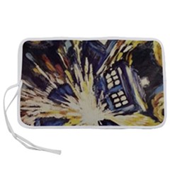 Tardis Doctor Who Pattern Pen Storage Case (s) by Cemarart