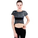 Abstract Tech Computer Motherboard Technology Crew Neck Crop Top View1