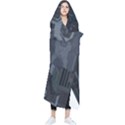 Abstract Tech Computer Motherboard Technology Wearable Blanket View1
