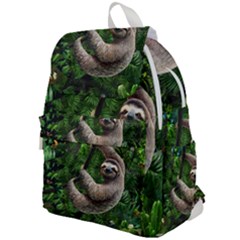 Sloth In Jungle Art Animal Fantasy Top Flap Backpack by Cemarart