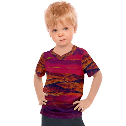 Time Wind Polishpattern Architecture Building City Cityscape Nature Pop-art Pop Surrealism  Retrowave Kids  Sports T-shirt by Cemarart