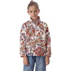 Retro Paisley Patterns, Floral Patterns, Background Kids  Half Zip Hoodie by nateshop