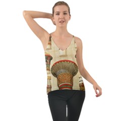 Egyptian Architecture Column Chiffon Cami by Proyonanggan