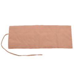 Peach Fuzz 2024 Roll Up Canvas Pencil Holder (s) by dressshop