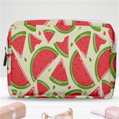 Cute Watermelon Seamless Pattern Make Up Pouch (medium) by Grandong