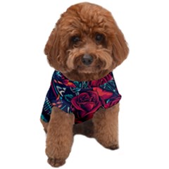 Vintage Flash Tattoos Designs Seamless Pattern Dog T-shirt by Bedest