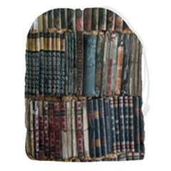 Abstract Colorful Texture Drawstring Pouch (3xl) by Bedest