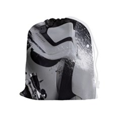 Stormtrooper Drawstring Pouch (xl) by Cemarart