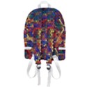 Zig Zag Pattern Geometric Design Zip Bottom Backpack View3