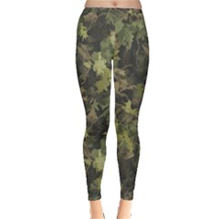 Birds Pattern Colorful Inside Out Leggings by Ndabl3x