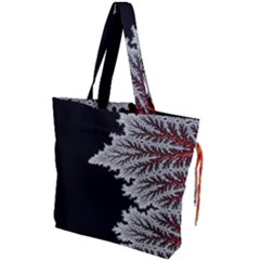 Astrology Surreal Surrealism Trippy Visual Art Drawstring Tote Bag by Bedest