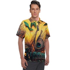 Asian Retro Vintage Art Korea China Japan Men s Polo T-shirt by Cemarart