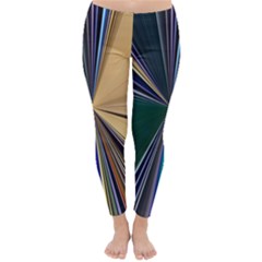 Flower Petal Bud Classic Winter Leggings by Cemarart