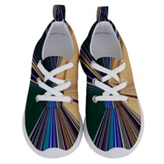 Colorful Centroid Line Stroke Running Shoes by Cemarart
