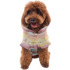 Mountain Birds River Sunset Nature Dog Coat by Cemarart