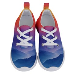 Valley Night Mountains Running Shoes by Cemarart