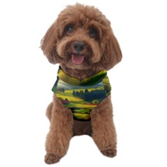 Countryside Landscape Nature Dog Sweater by Cemarart