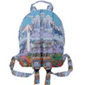 Art Psychedelic Mountain Mini Full Print Backpack View2
