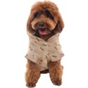 Lines Dots Pattern Abstract Art Dog Coat View1