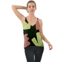 Elements Scribbles Wiggly Line Chiffon Cami View1