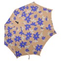 Flowers Pattern Floral Print Hook Handle Umbrellas (Medium) View2