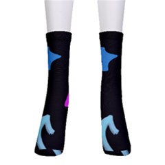 Colorful Arrows Kids Pointer Crew Socks by Cemarart