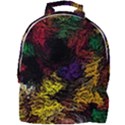 Eiffel Tower Pattern Wallpaper Mini Full Print Backpack View1