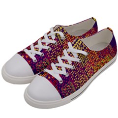 Building Architecture City Facade Women s Low Top Canvas Sneakers by Grandong