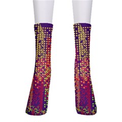 Building Architecture City Facade Crew Socks by Grandong